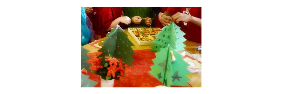 Christmas tree arts and crafts